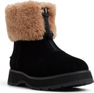 Sperry Newbury Zip Genuine Shearling Trim Boot