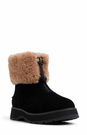 Sperry Newbury Zip Genuine Shearling Trim Boot
