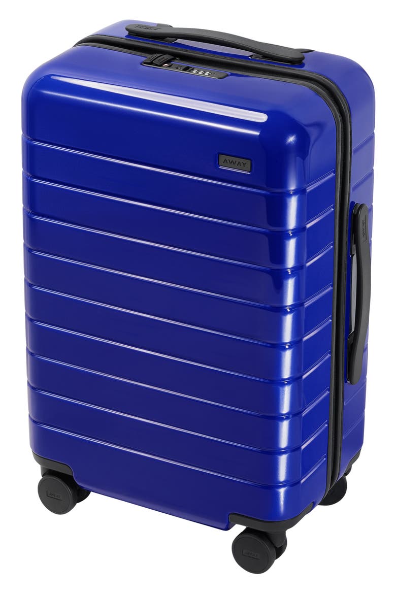 The Carry-On Suitcase (Nordstrom Exclusive), Alternate, color, WAVE BLUE