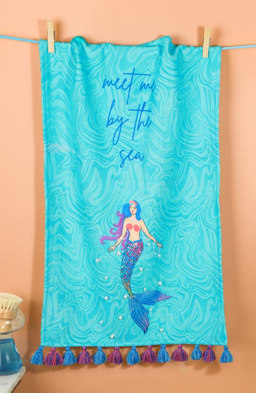 Tiramisu The Mermaid Cove Set Of 3 Kitchen Towels In Multi