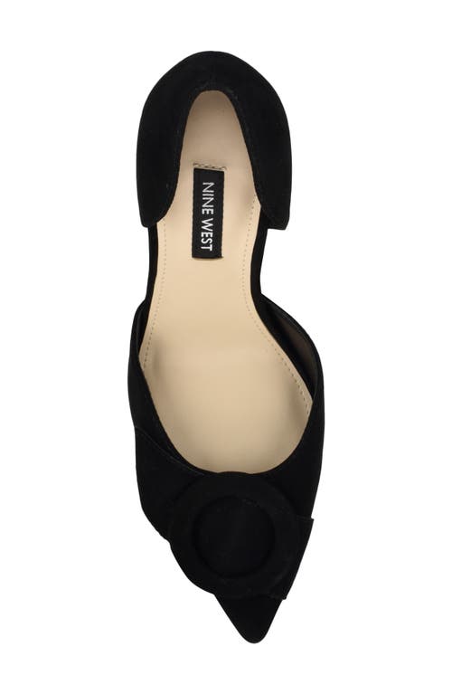 Nine West Frolly Pointed Toe D'orsay Pump In Black