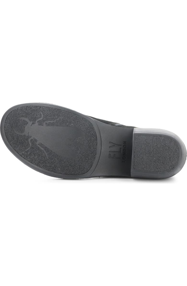 Fly London Merk Bootie, Alternate, color, 005 Black Oil Suede