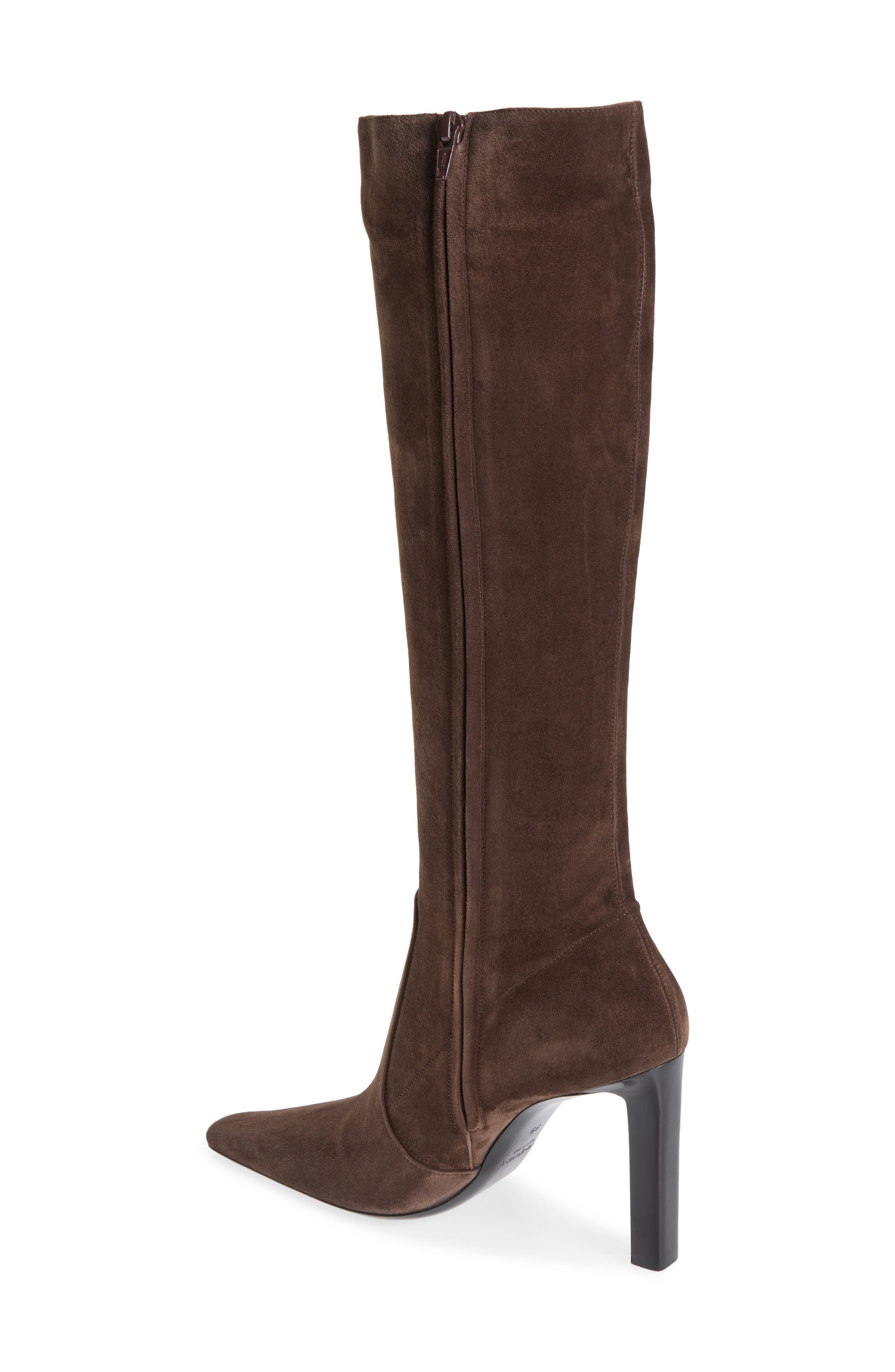 Francoise Knee High Boot, Alternate, color, BROWN