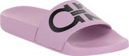 FERRAGAMO Groovy Gancini Slide Sandal
