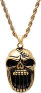 STEELTIME Skull Pendant Necklace