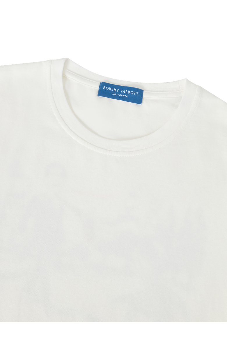 Stretch Jersey Graphic Dean Tee, Alternate, color, White/Dress