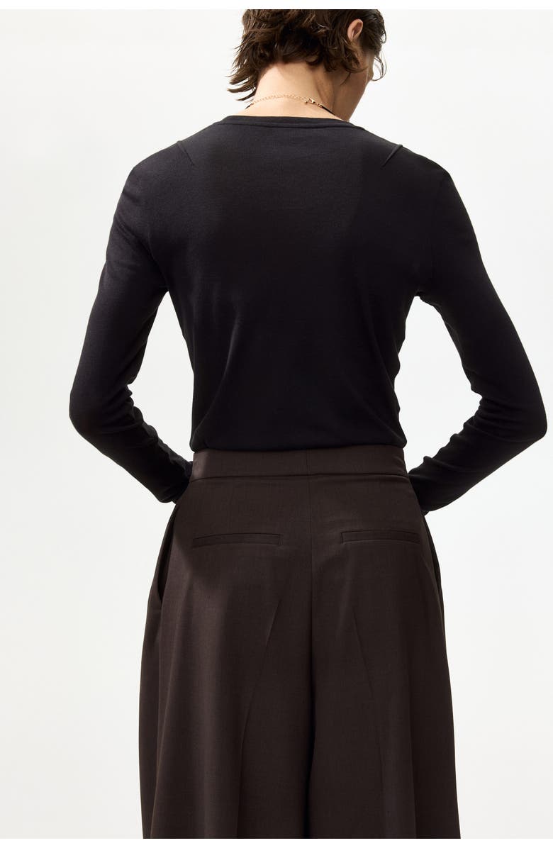 H&M Wide Culottes, Alternate, color, 