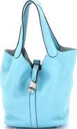 Pre-Owned Hermes Picotin Lock Bag Clemence MM