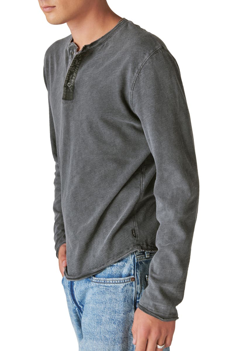 Lucky Brand Weekend Slub Cotton Jersey Henley, Alternate, color, 