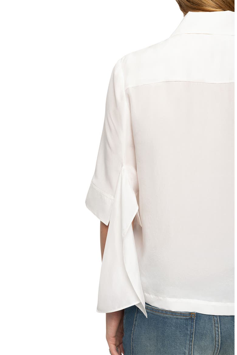 Telmy Silk Shirt, Alternate, color, JUDO