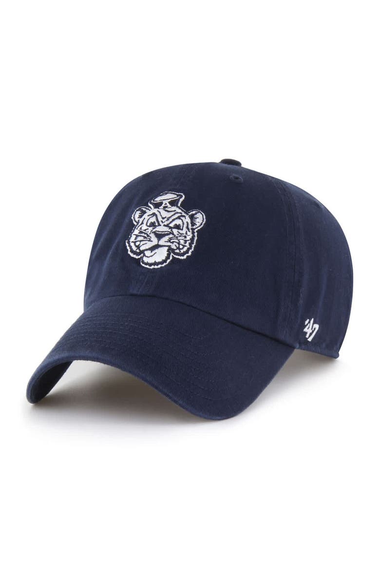 '47 Men's '47 Navy Auburn Tigers Vault Clean Up Adjustable Hat, Main, color, 