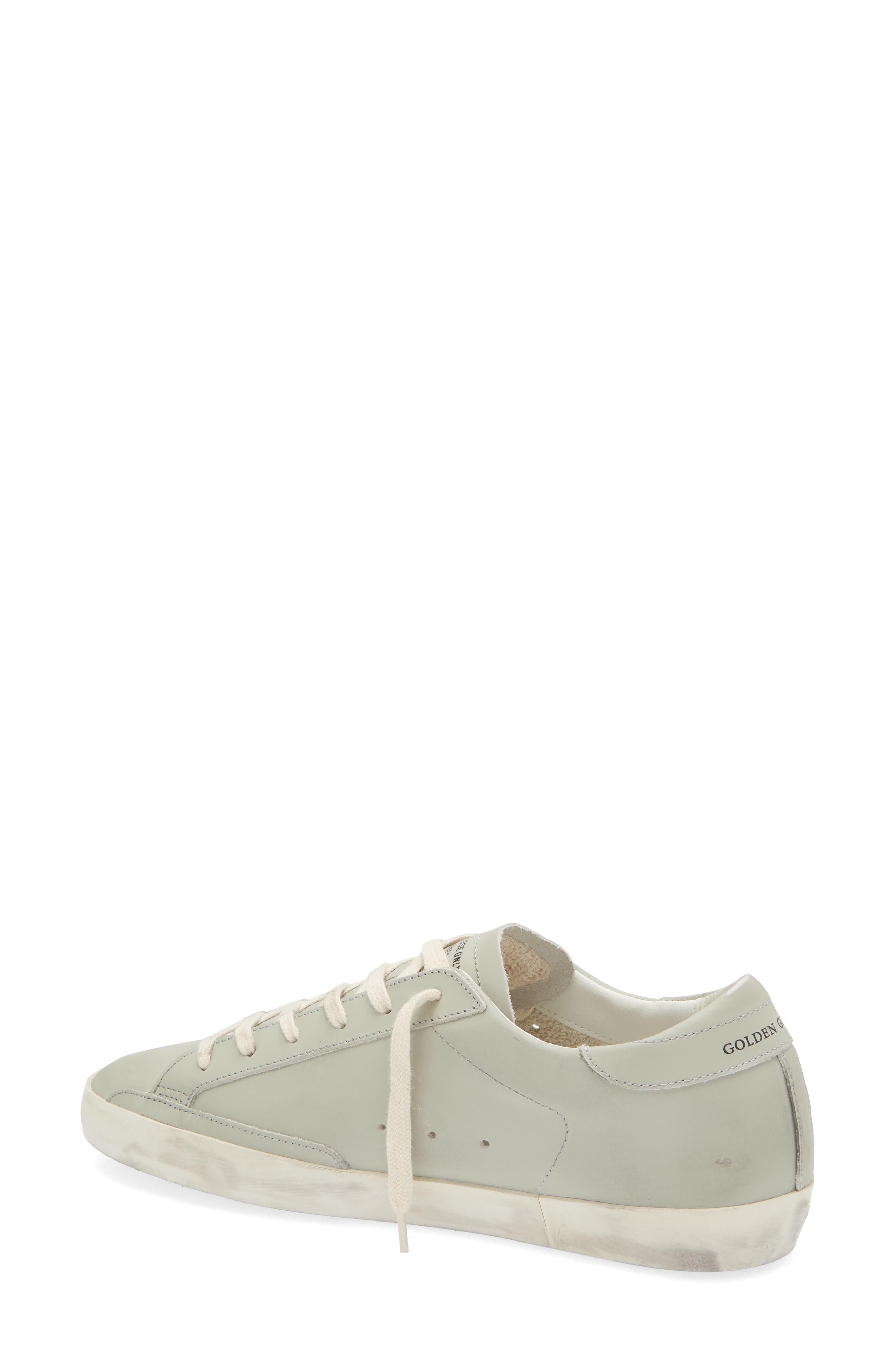 Golden Goose Super-Star Low Top Sneaker, Alternate, color, Abbey Stone/ Platinum