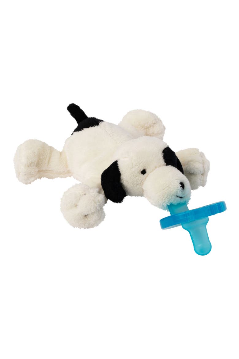 Plush Pacifier Toy, Alternate, color, BLACK/ WHITE