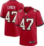 Nike Men's Nike John Lynch Red Tampa Bay Buccaneers Retired Player Game Jersey