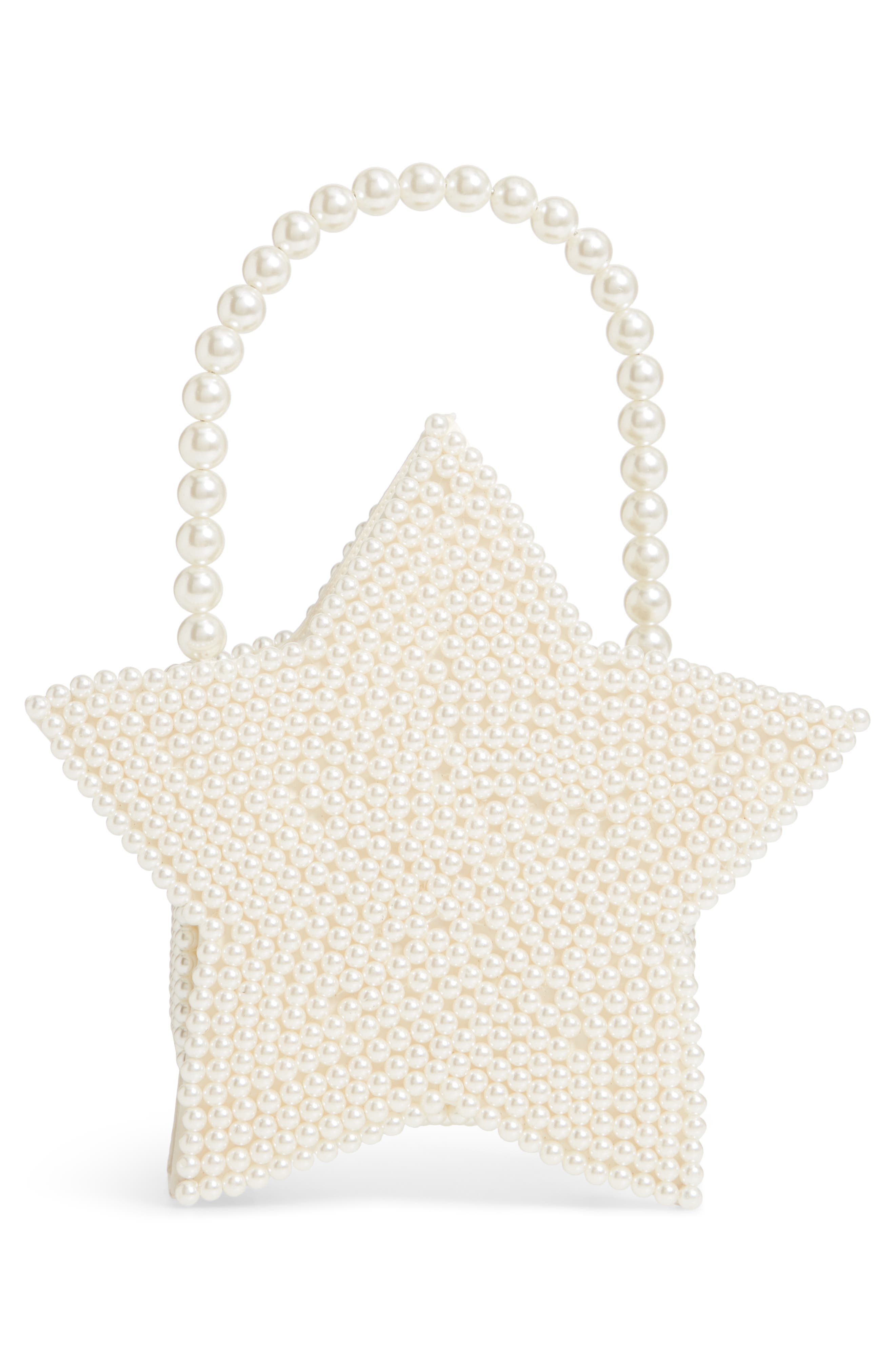 Halogen<sup>®</sup> x Atlantic-Pacific Star Pearl Handbag, Alternate, color, 