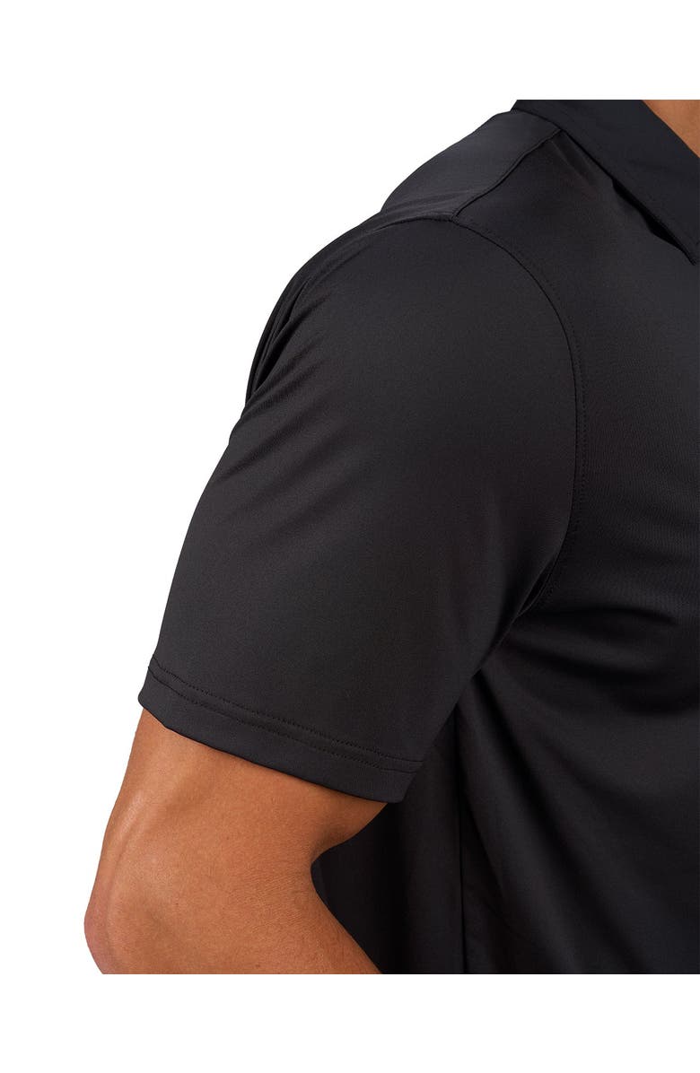 Black Clover Crockett Polo, Alternate, color, Black