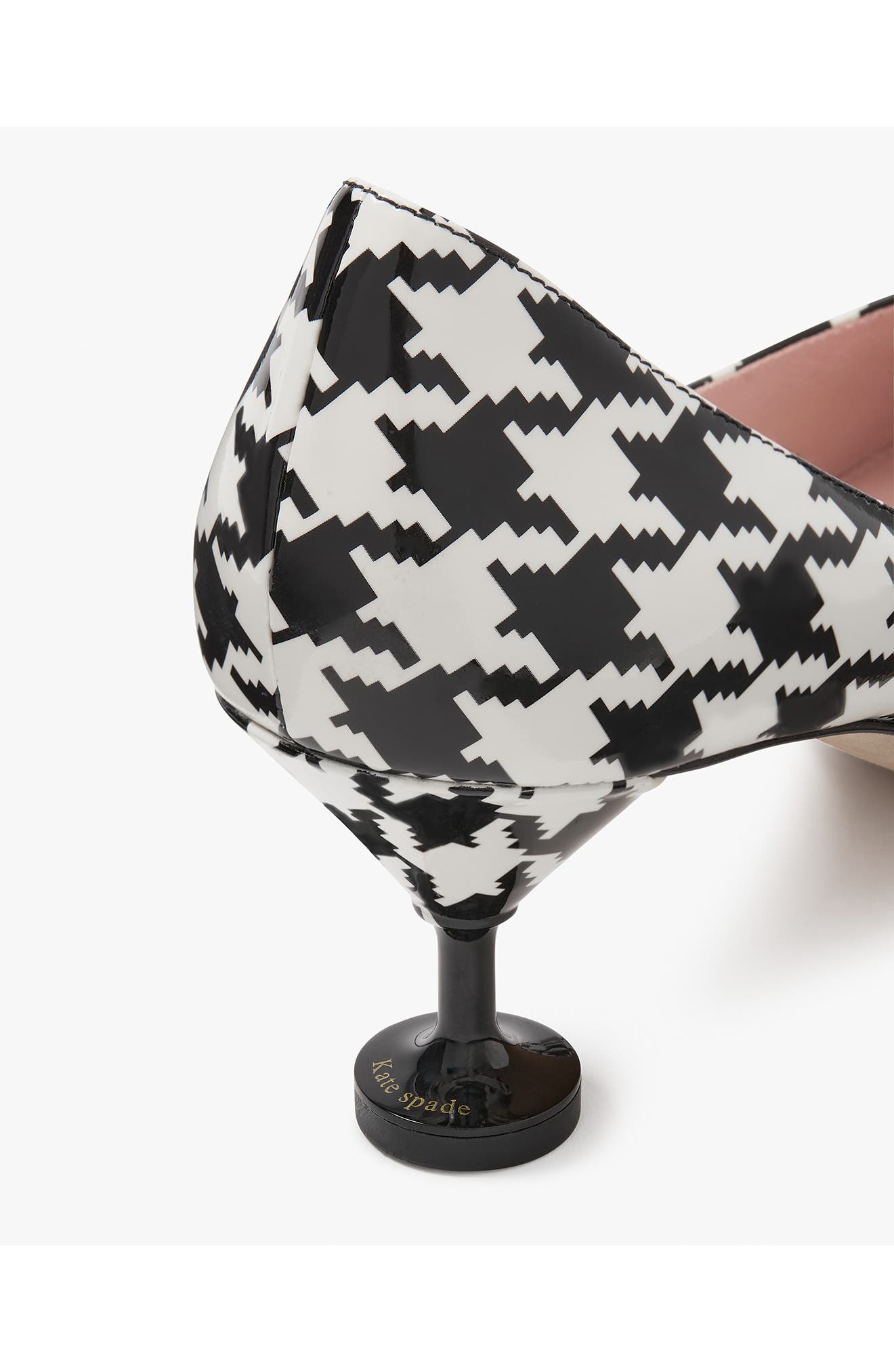 Kate Spade New York garnish pointed toe pump, Alternate, color, Black Multi.