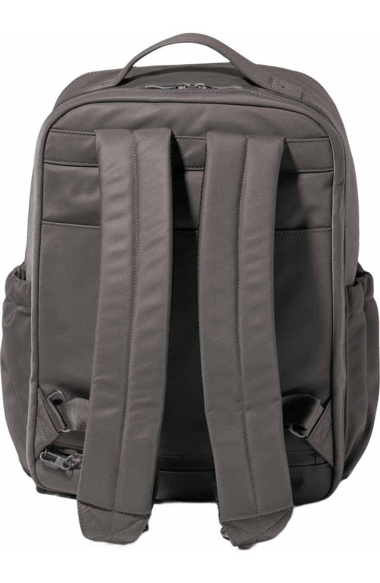 BAGGALLINI Tribeca Expandable Laptop Backpack, Alternate, color, Smoke Twill