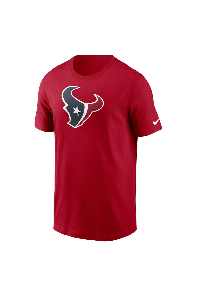 Men's Nike Red Houston Texans Primary Logo T-Shirt, Alternate, color, Red