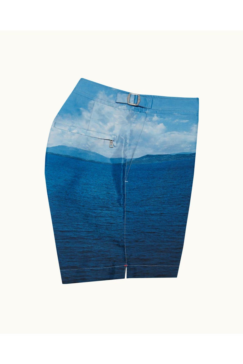 Bulldog Mid-Length Swim Shorts, Alternate, color, ROC POOL II