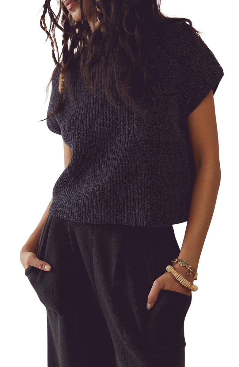 Free People Free-est Freya Short Sleeve Sweater & Pants Set, Alternate, color,