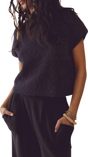 Free-est Freya Short Sleeve Sweater & Pants Set