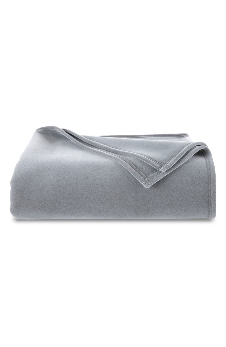 Vellux Original Throw Blanket, Main, color, Tornado Grey