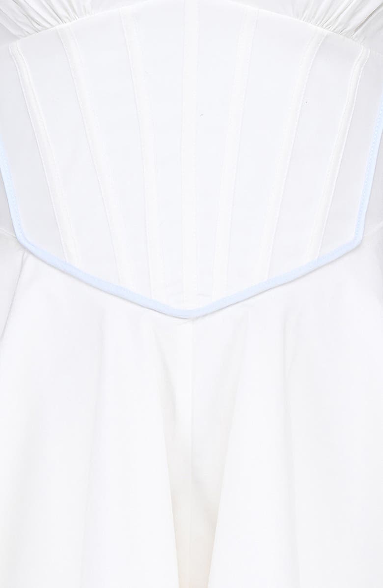 HOUSE OF CB Eleanor Halter Romper, Alternate, color, Cloud Dancer