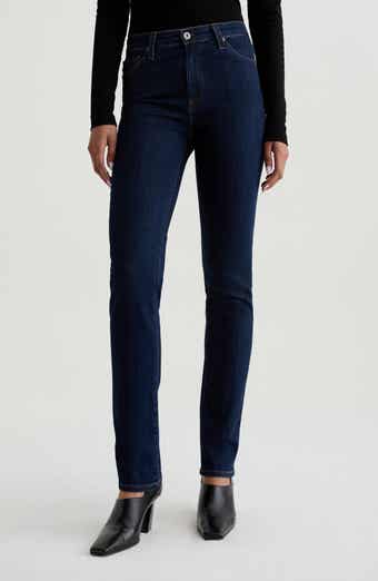 Mari Extended Slim Straight Leg Jeans
