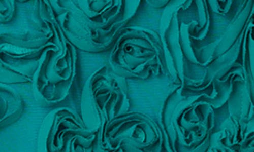 Adrianna Papell 3d Flower Halter Neck Cocktail Dress