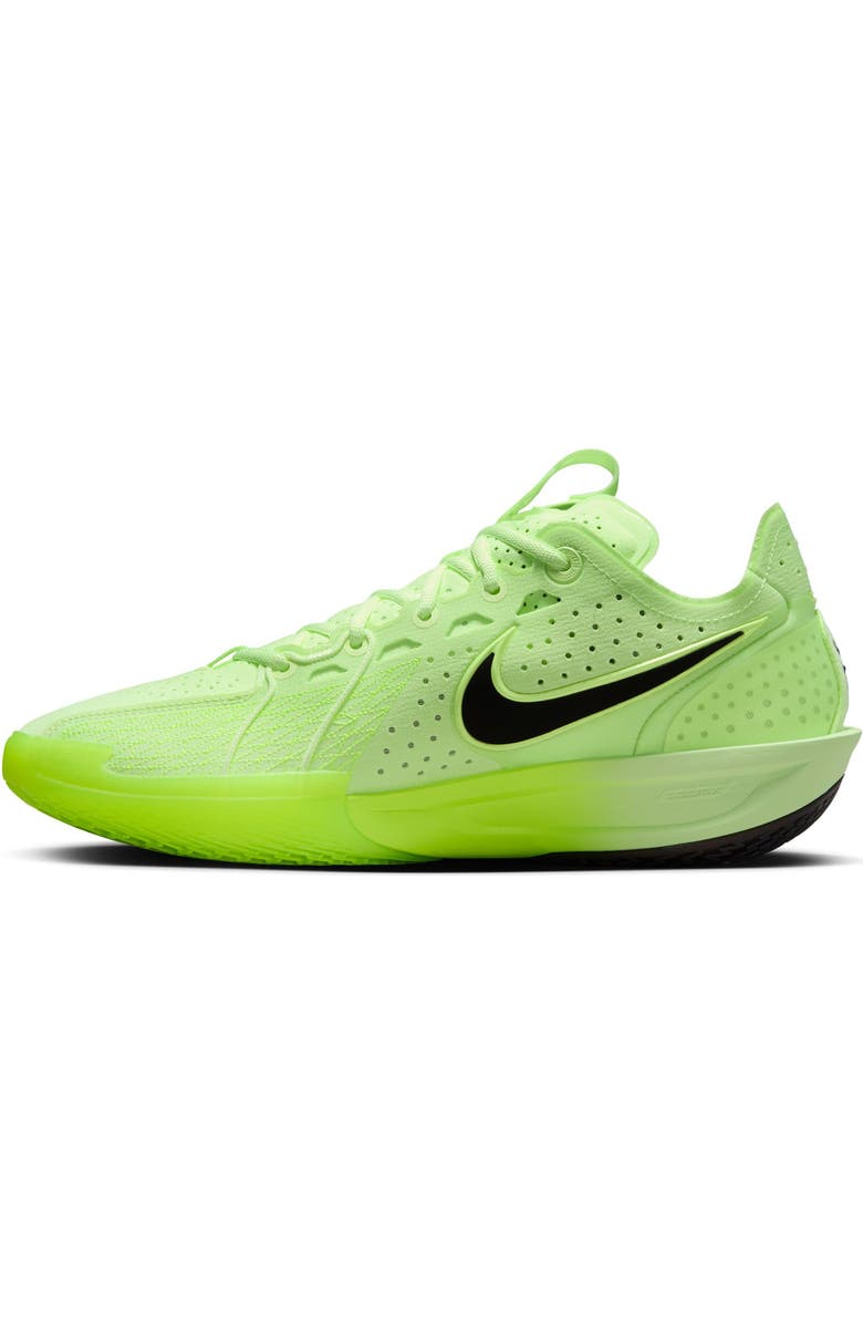 Nike G.T. Cut 3 Sneaker, Alternate, color, Barely Volt/ Black