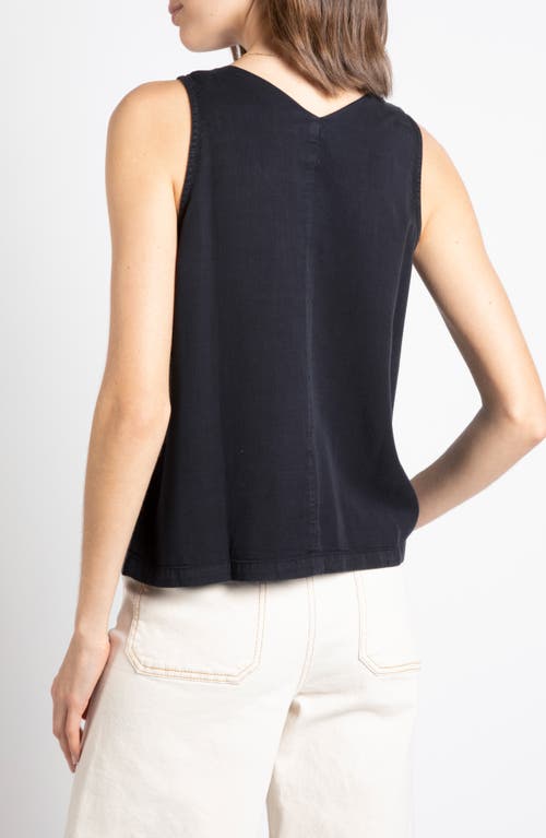 Thread & Supply Camilla Sleeveless Button-up Top