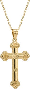 The M Jewelers Siena Cross Pendant Necklace