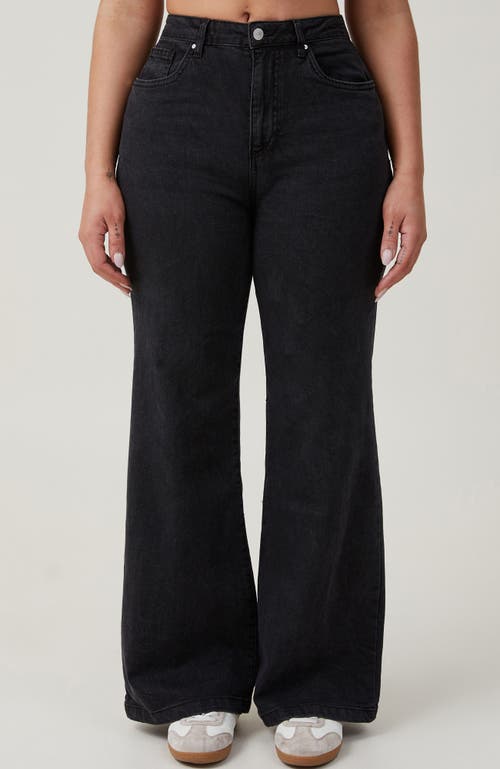 COTTON ON COTTON ON CURVY STRETCH WIDE JEAN