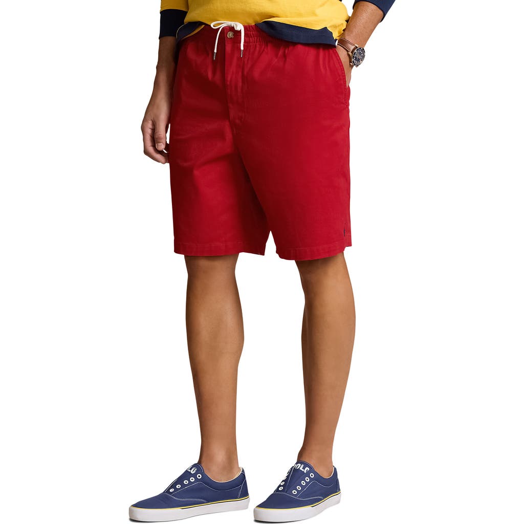 Polo Ralph Lauren Big & Tall Stretch Cotton Shorts In Rl 2000 Red