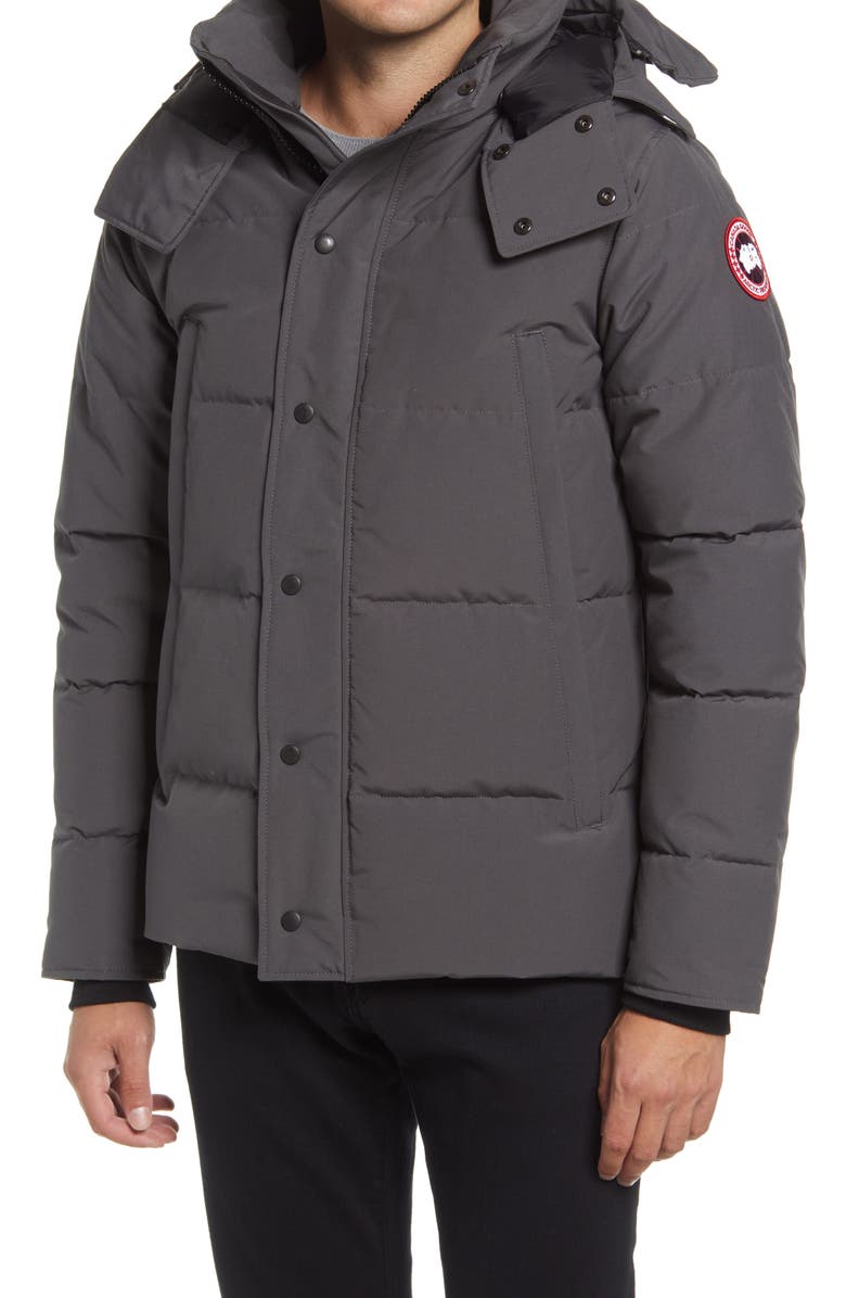 Canada Goose Men's Wyndham Fusion Fit 625 Fill Power Hooded Down Jacket, Alternate, color,