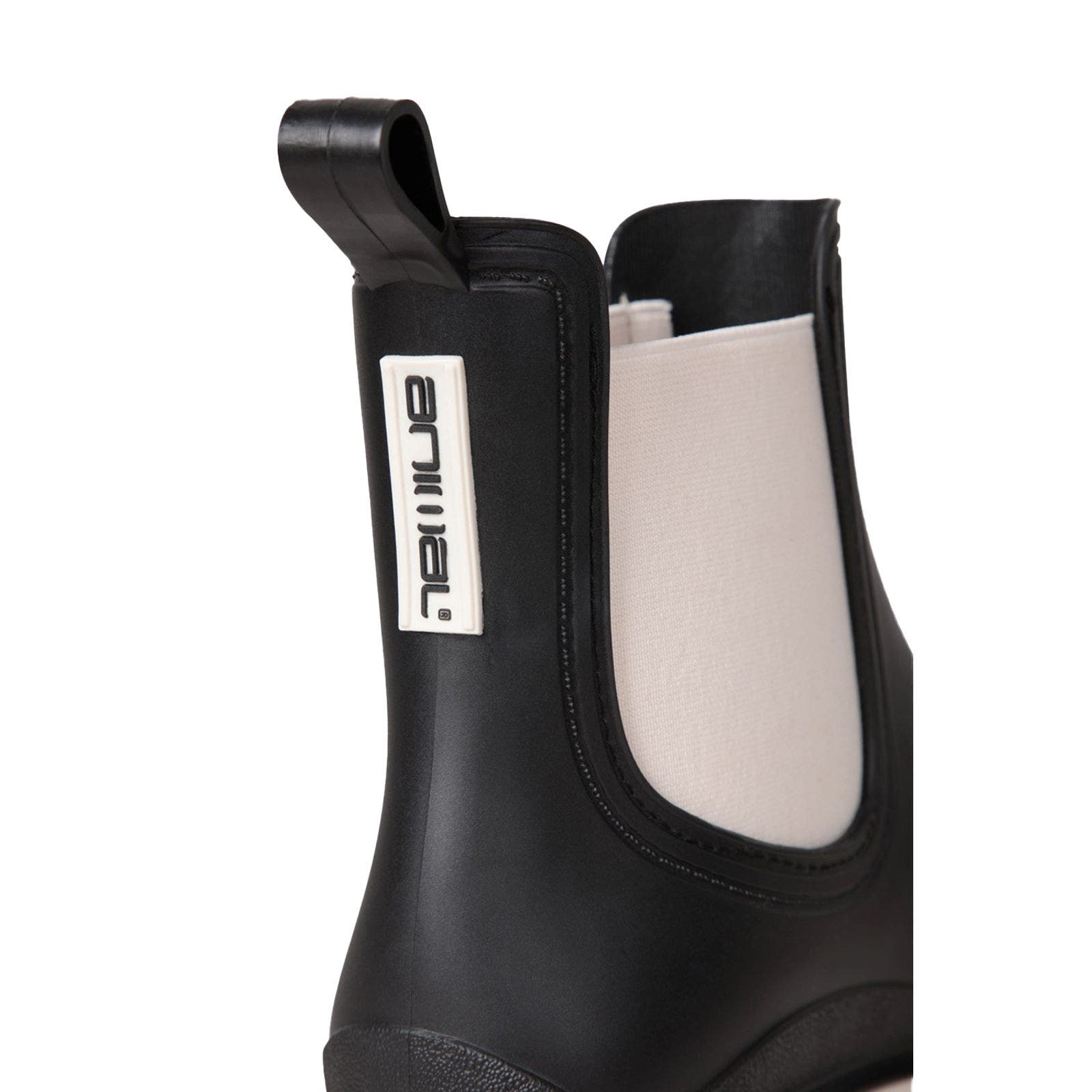Leah Ankle Length Rain Boots, Alternate, color, Black