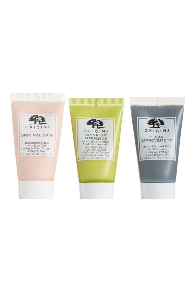 Love and Mask Masking Trio Set USD $42 Value, Main, color, NO COLOR