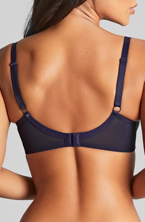 Panache Tango Underwire Low Cut Unlined Bra In Purple