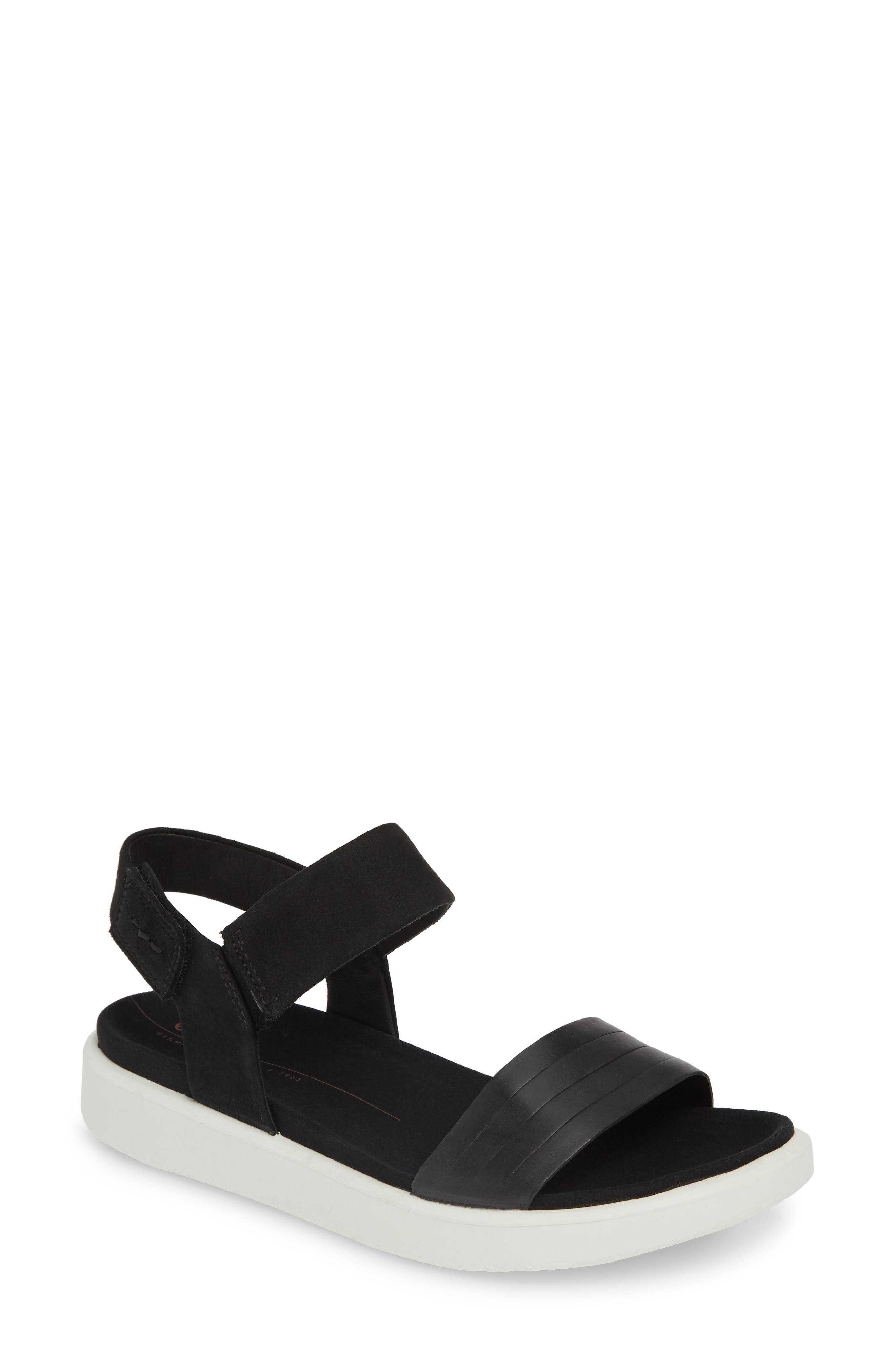 ECCO Flowt Strap Sandal, Main, color, 