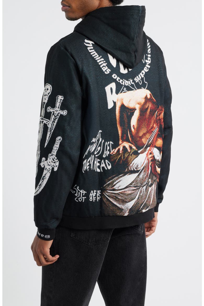Antihero Judith Crewneck Hoodie, Alternate, color, BLACK