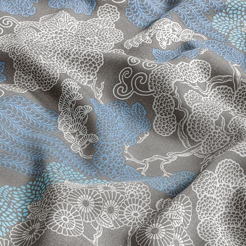 Togas Eriko Duvet Cover In Blue