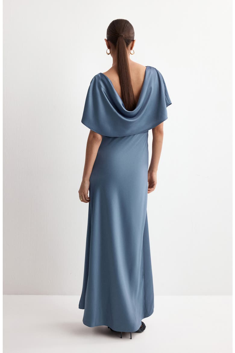 women's satin maxi dress JLUXLABEL Women's Amour Satin Maxi Dress