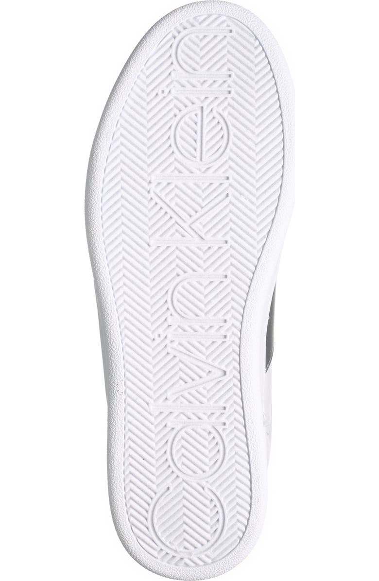 Calvin Klein Lace Up Logo Sneaker, Alternate, color,
