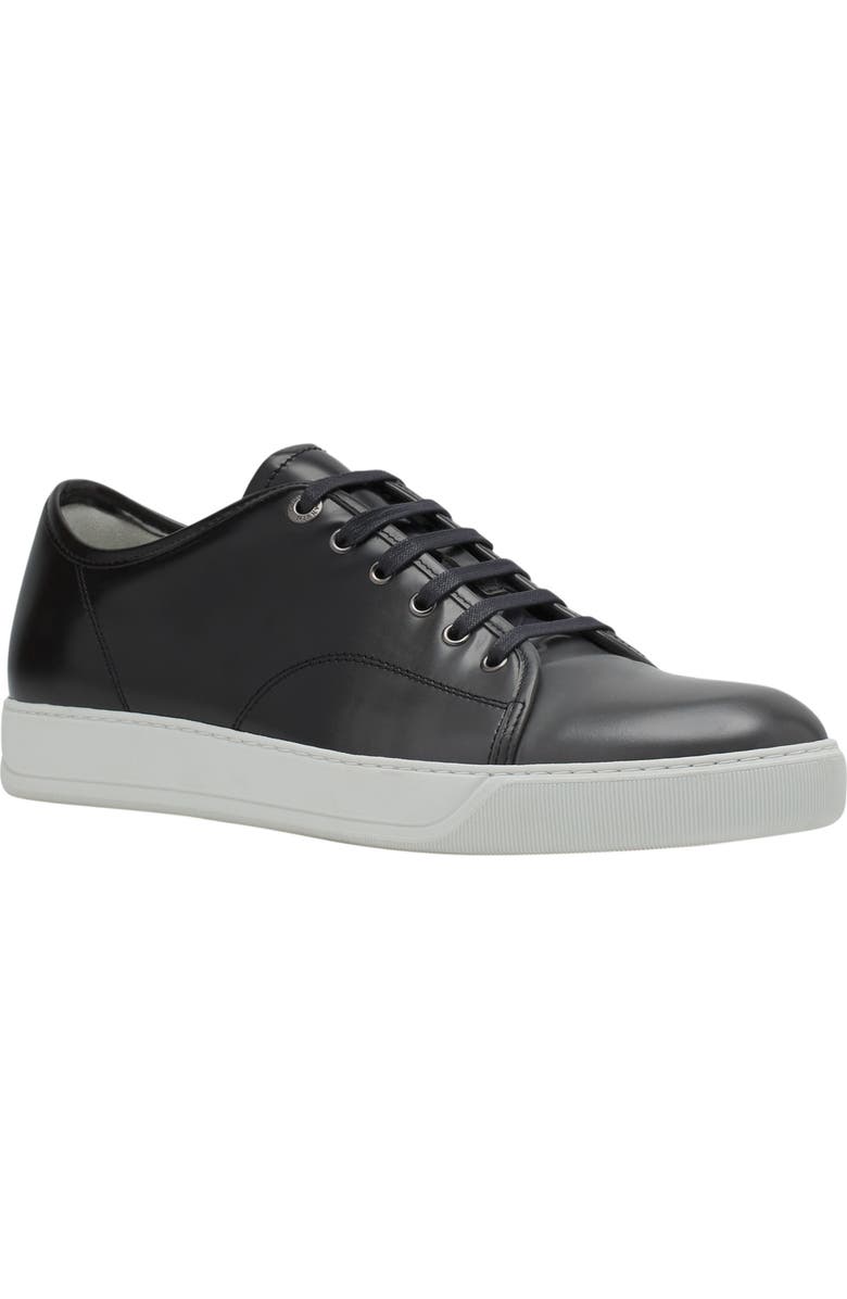 Lanvin DBB1 Gradation Leather Sneakers, Alternate, color, Dark Grey/Grey