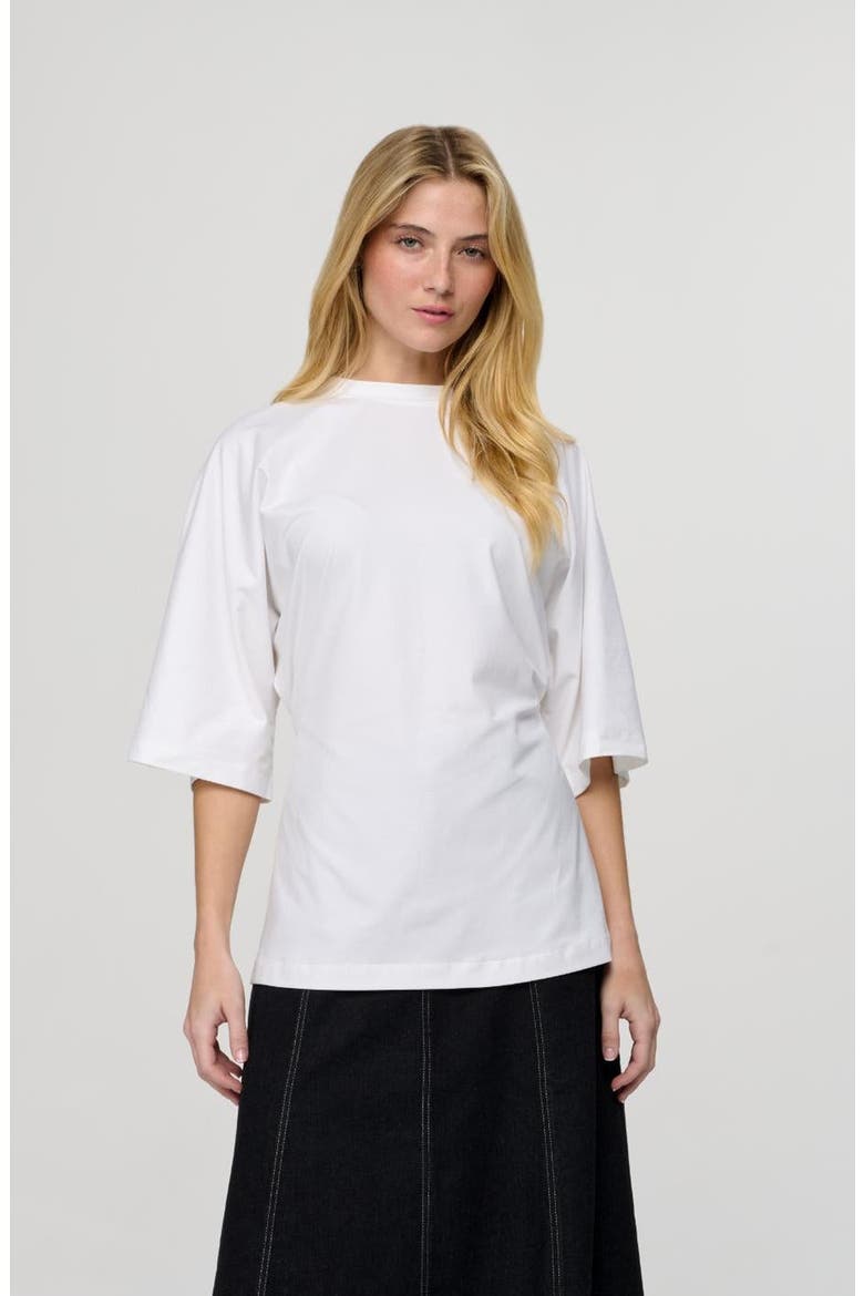Cece Tee, Alternate, color, White