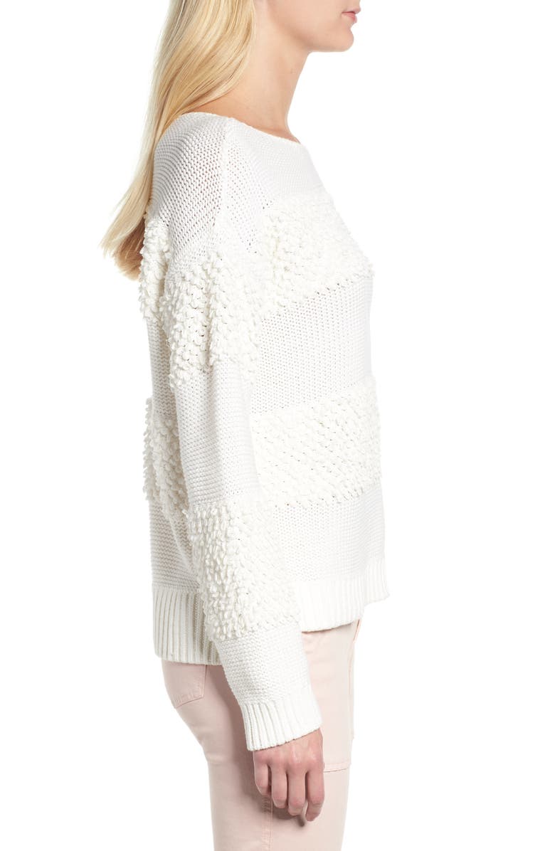 Lou & Grey Loop Stripe  Sweater, Alternate, color, 