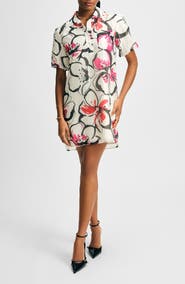 Isaac Mizrahi New York Print Shirtdress
