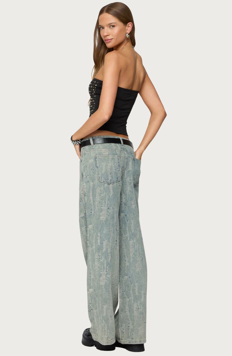 EDIKTED Blanco Studded Tube Top, Alternate, color, Black