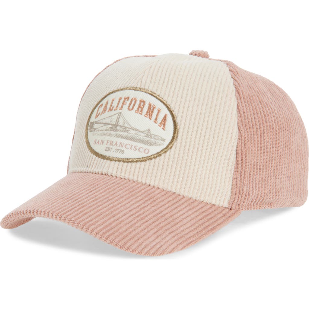 Bp. Corduroy Baseball Cap In Pink